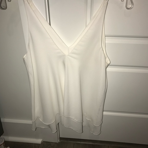 Newbury Kustom White Layered Tank - Picture 2 of 3